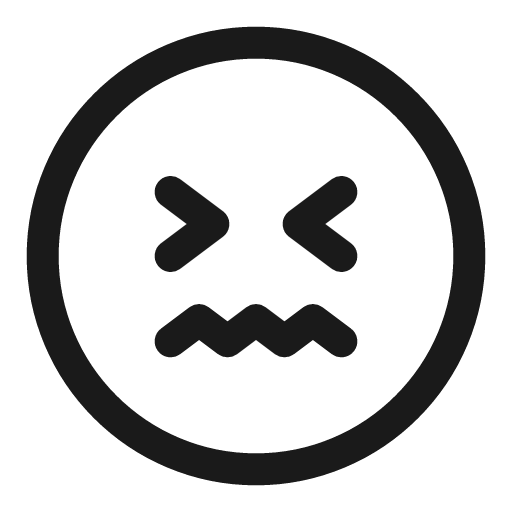 Confounded circle linear icon, line style, from Solar