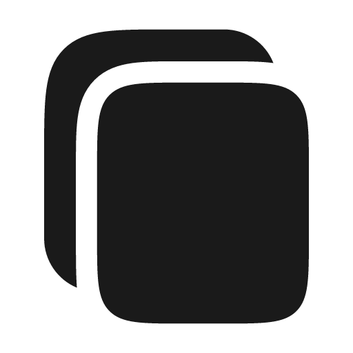 Copy bold icon, bold style, from Solar