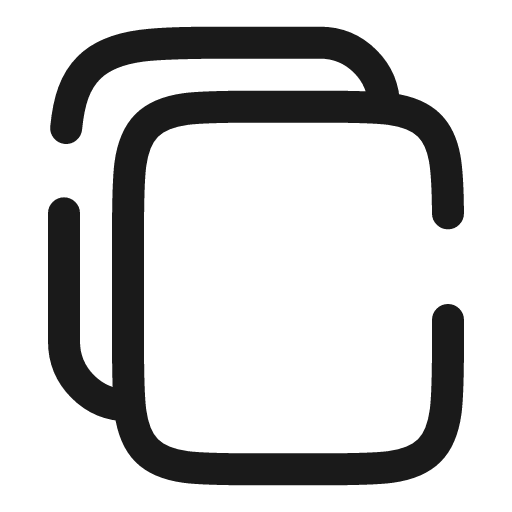 Copy broken icon, line style, from Solar