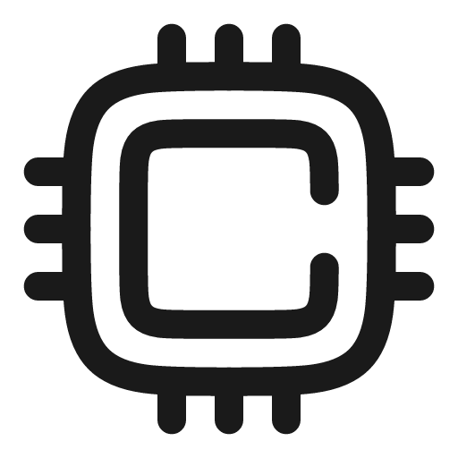 Cpu broken icon, line style, from Solar