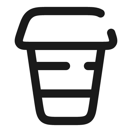 Cup paper broken icon, line style, from Solar