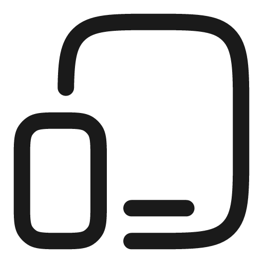 Devices outline icon, outline style, from Solar