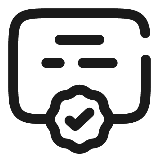 Diploma verified broken icon, line style, from Solar