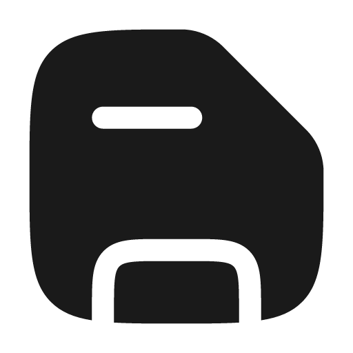 Diskette bold icon, bold style, from Solar
