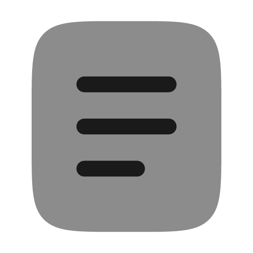 Document text bold duotone icon, two-tone style, from Solar