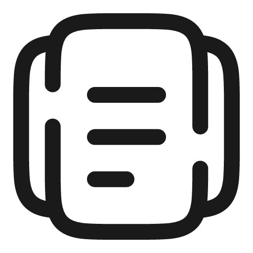 Documents broken icon, line style, from Solar