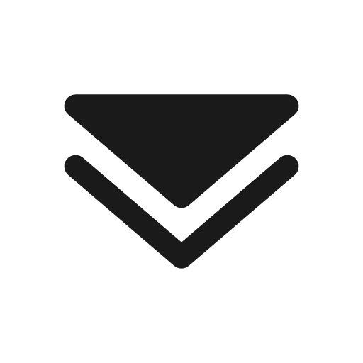 Double alt arrow down bold icon, bold style, from Solar