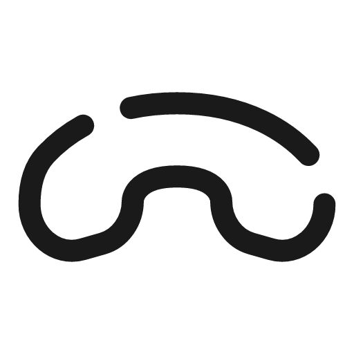 End call rounded broken icon, line style, from Solar