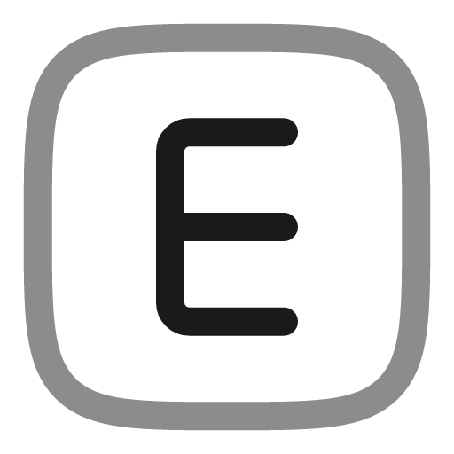 Explicit line duotone icon, two-tone style, from Solar