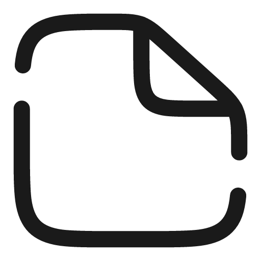 File broken icon, line style, from Solar