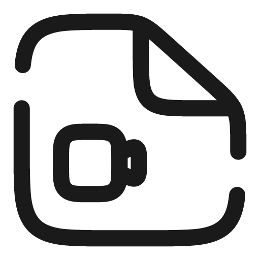 File video camera broken icon, line style, from Solar