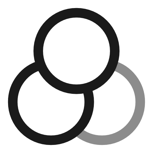 Filters line duotone icon, two-tone style, from Solar