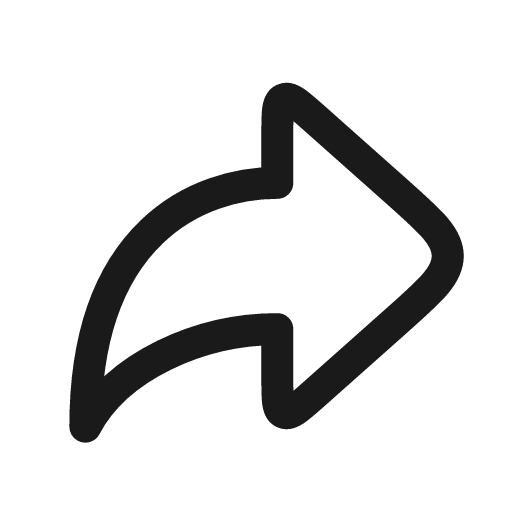 Forward right linear icon, line style, from Solar