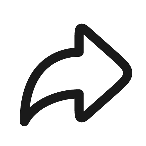 Forward right outline icon, outline style, from Solar