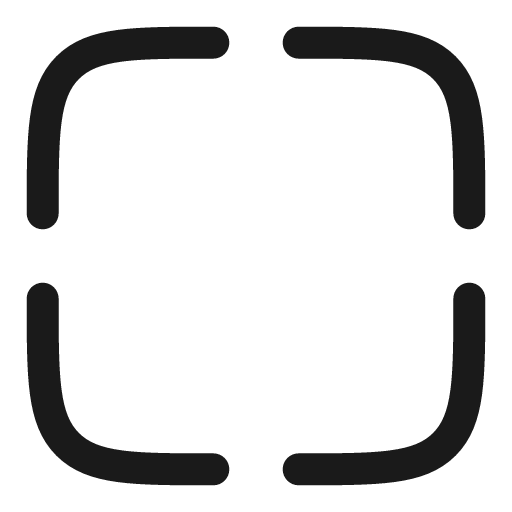 Full screen outline icon, outline style, from Solar