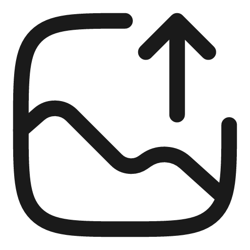 Gallery send linear icon, line style, from Solar