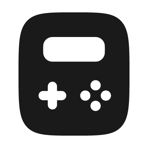 Gameboy bold icon, bold style, from Solar