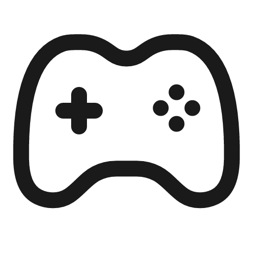 Gamepad linear icon, line style, from Solar