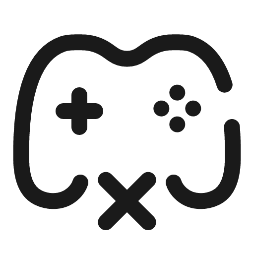 Gamepad no charge broken icon, line style, from Solar