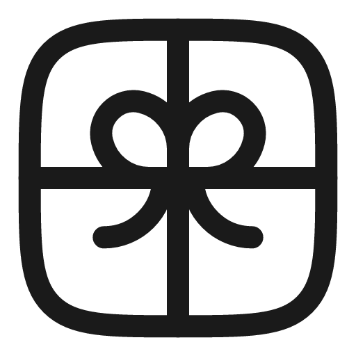 Gift linear icon, line style, from Solar