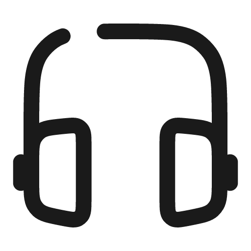 Headphones square broken icon, line style, from Solar