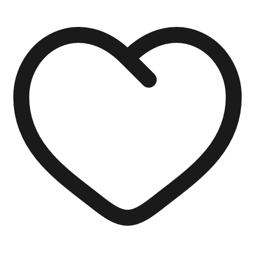Heart angle linear icon, line style, from Solar