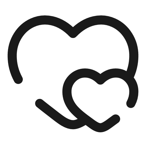Hearts broken icon, line style, from Solar
