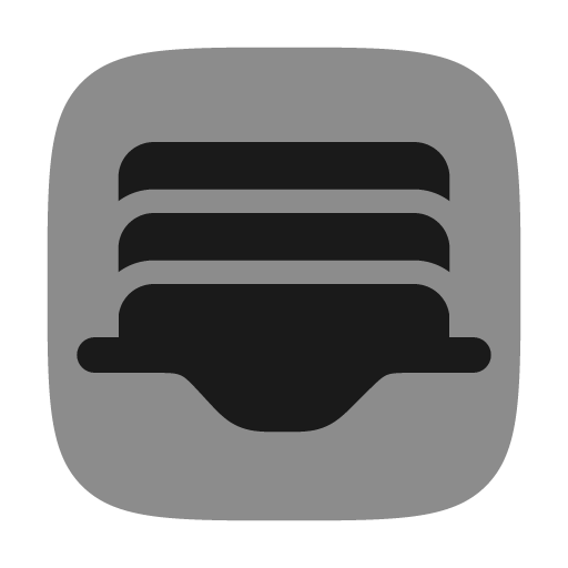 Inbox archive bold duotone icon, two-tone style, from Solar