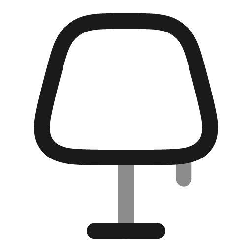 Lamp line duotone icon, two-tone style, from Solar