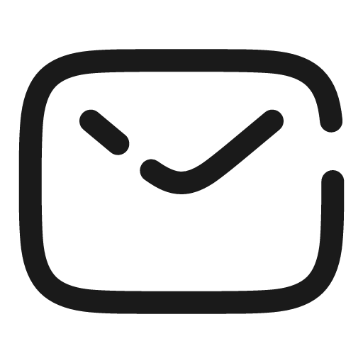 Letter broken icon, line style, from Solar