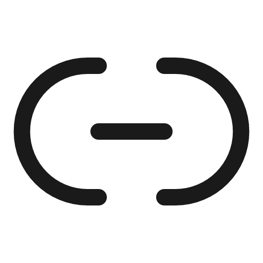 Link minimalistic linear icon, line style, from Solar