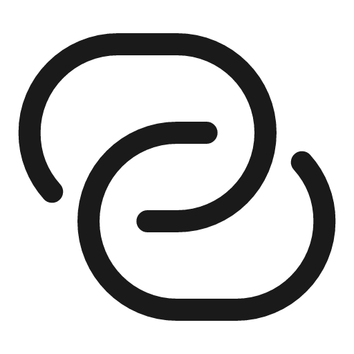 Link round linear icon, line style, from Solar