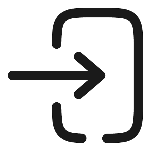 Login 2 broken icon, line style, from Solar