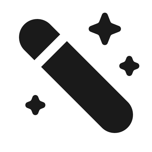 Magic wand 3 bold icon, bold style, from Solar