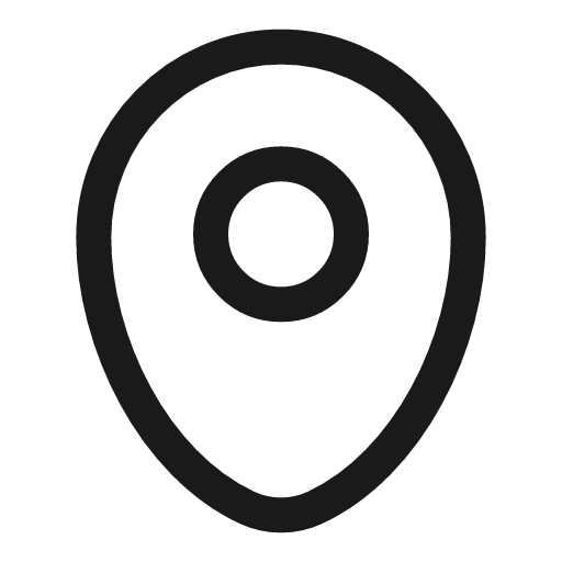 Map point linear icon, line style, from Solar