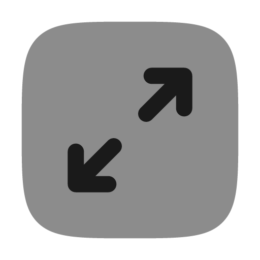 Maximize square minimalistic bold duotone icon, two-tone style, from Solar