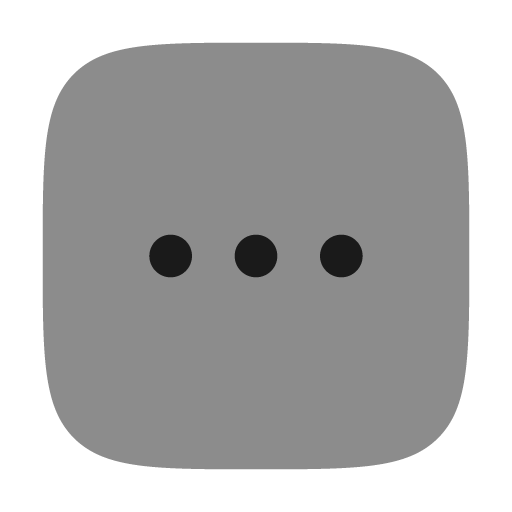 Menu dots square bold duotone icon, two-tone style, from Solar