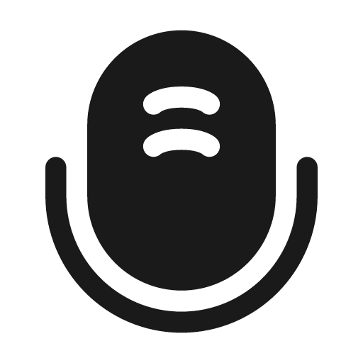 Microphone large bold icon, bold style, from Solar