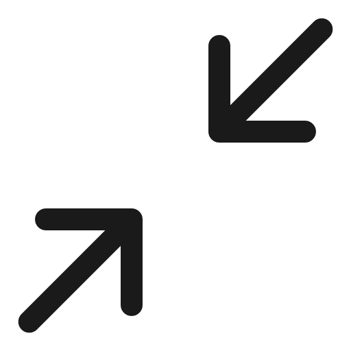 Minimize linear icon, line style, from Solar