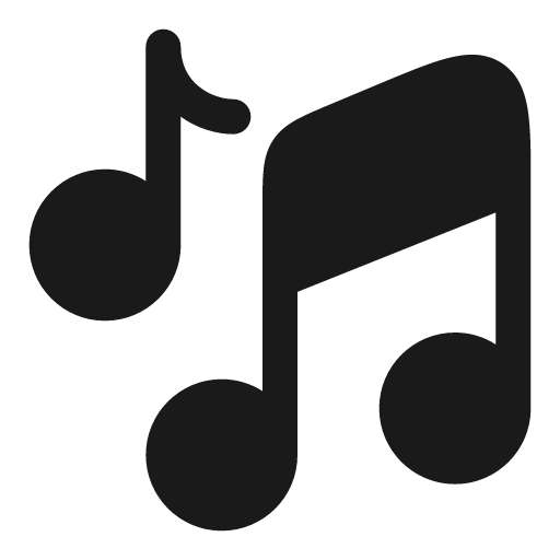 Music notes bold icon, bold style, from Solar