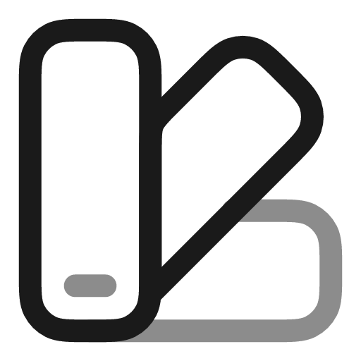Palette line duotone icon, two-tone style, from Solar