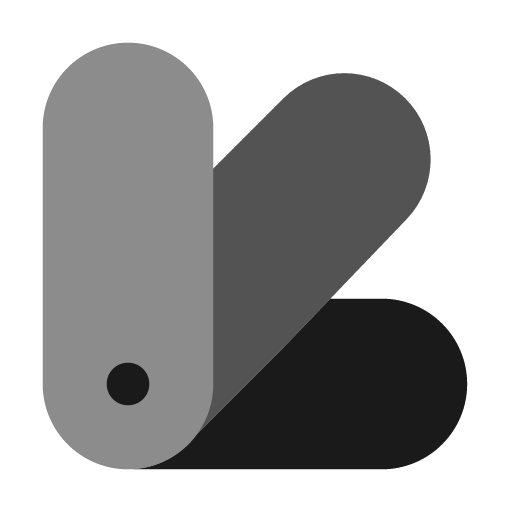 Palette round bold duotone icon, two-tone style, from Solar