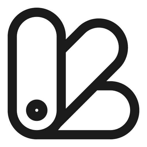 Palette round outline icon, outline style, from Solar