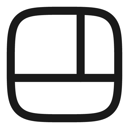 Panels bottom right linear icon, line style, from Solar