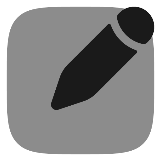 Pen new square bold duotone icon, two-tone style, from Solar