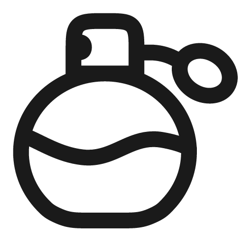 Perfume outline icon, outline style, from Solar