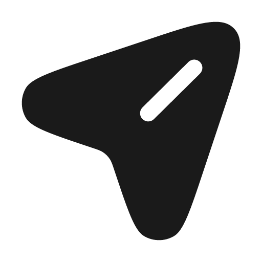 Plane 3 bold icon, bold style, from Solar