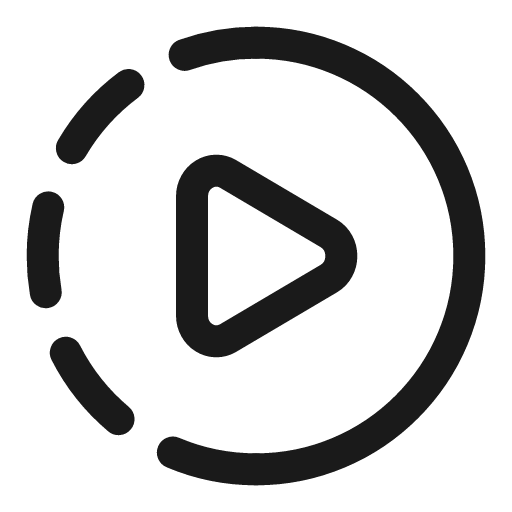 Playback speed broken icon, line style, from Solar