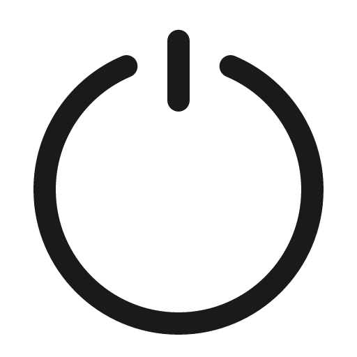 Power bold icon, bold style, from Solar