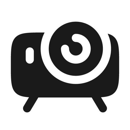 Projector bold icon, bold style, from Solar